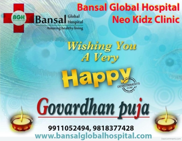 Bansal Global Hospital Govardhan Pooja