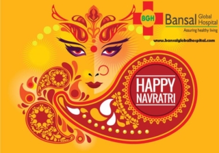 Bansal Global Hospital Happy Navratri