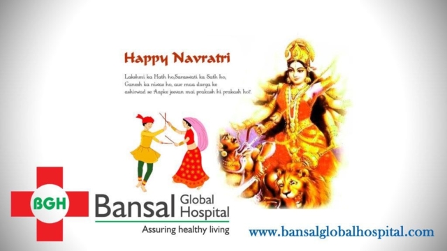 Happy Navratri Bansal Global Hospital