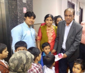 Children's Day celebration at Bansal Global Hospital