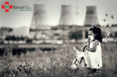 air pollution on children