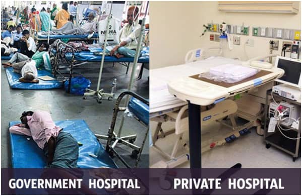 Difference Between Governments Hospitals and Private Hospitals